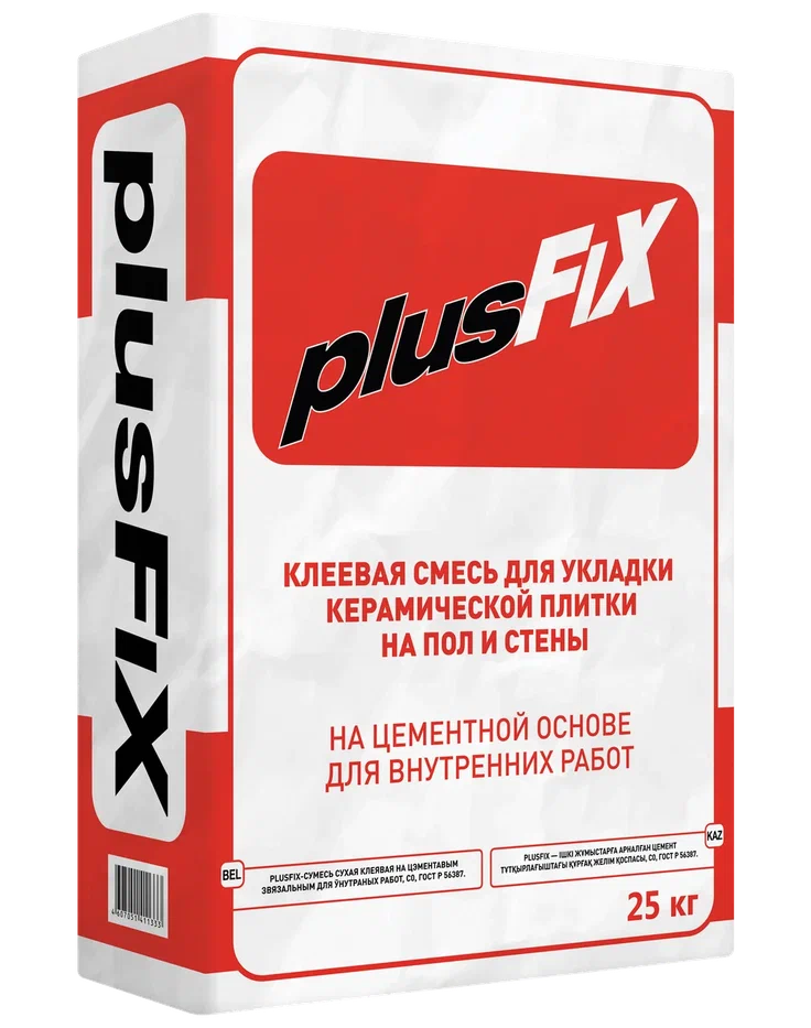 Купить PlusFix - клеевая смесь 25kg bag в Самаре