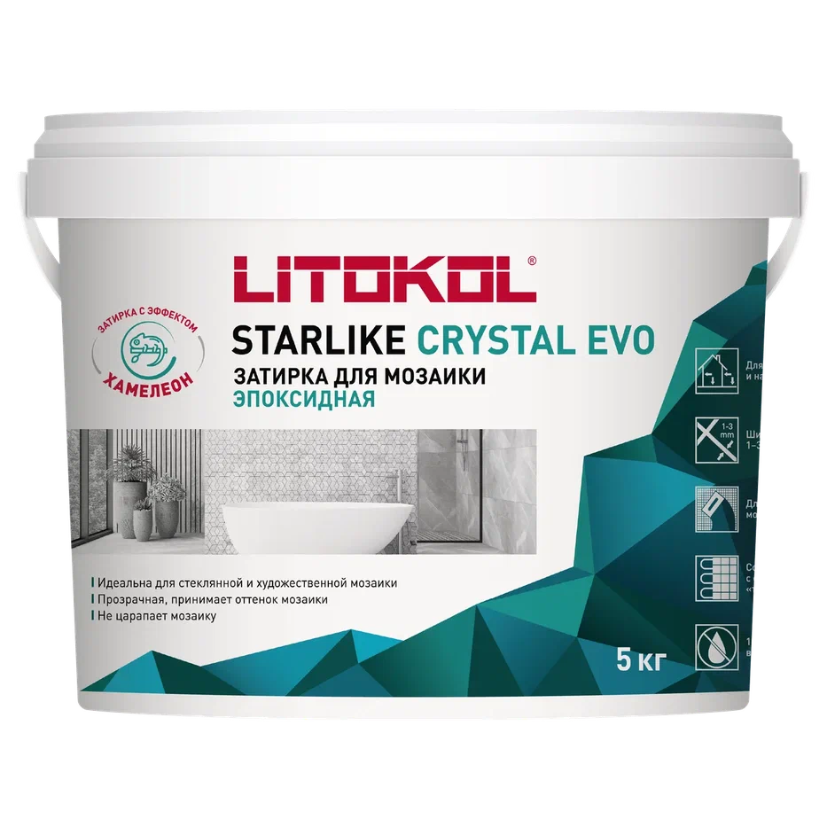 Купить STARLIKE EVO S.700 CRYSTAL затир.смесь (5kg bucket) в Самаре
