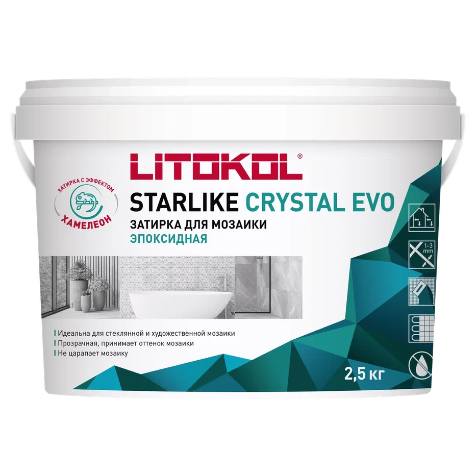 Купить STARLIKE EVO S.700 CRYSTAL затир.смесь (2,5 kg bucket) в Самаре