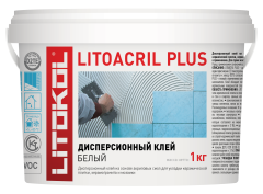 Купить LITOACRIL PLUS - пастообразный клей 1,0 kg bucket в Самаре #2