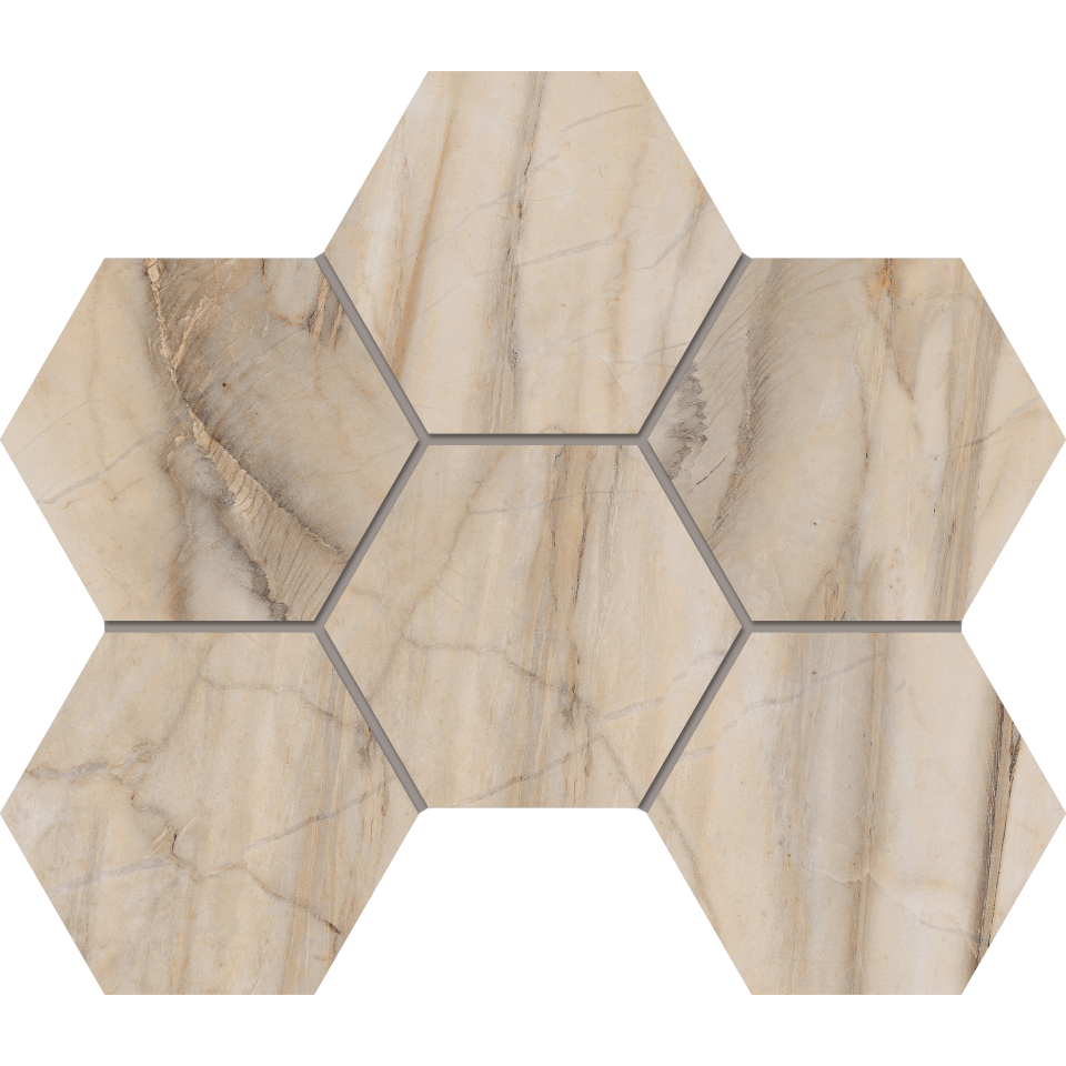 Купить Мозаика BR01 Гексагон 25x28,5x9 полир. в Самаре