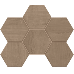 Купить Мозаика CW03 Гексагон 25x28,5 непол. в Самаре