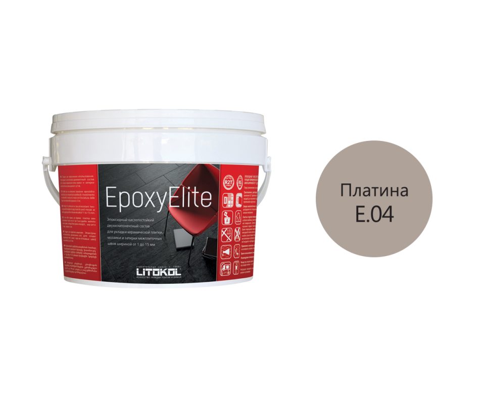 Купить EpoxyElite E.04 ПЛАТИНА затир. смесь 1,0 kg bucket в Самаре #2