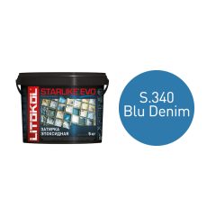 Купить STARLIKE EVO S.340 BLU DENIM затир.смесь (5kg bucket) в Самаре