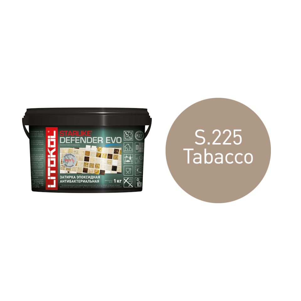 Купить STARLIKE Defender EVO S.225 TABACCO антибакт.затир.смесь 1kg bucket в Самаре
