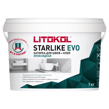 STARLIKE EVO S.140 NERO GRAFITE затир.смесь (1kg bucket)