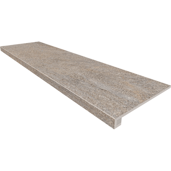 Купить Комплект (Ступень TN03 (33x120) непол. (прямоугол. бортик) без насечек + Подступенок (14,5x120)) в Воронеже-1