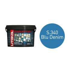 Купить STARLIKE EVO S.340 BLU DENIM затир.смесь (2,5kg bucket) в Самаре