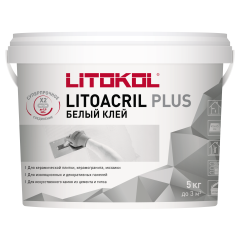 Купить LITOACRIL PLUS - пастообразный клей 5kg bucket в Самаре