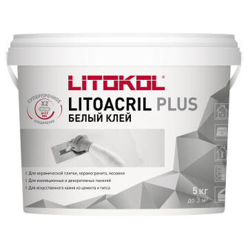 Купить LITOACRIL FIX - пастообразный клей 5kg bucket в Москве