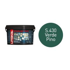Купить STARLIKE EVO S.430 VERDE PINO затир.смесь (1kg bucket) в Самаре