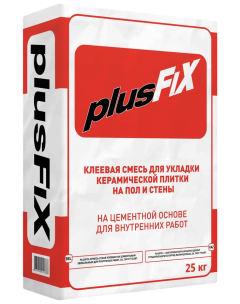 Купить PlusFix - клеевая смесь 25kg bag в Самаре