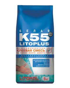 Купить LitoPlus K55-клеевая смесь 5kg Al.bag в Самаре #2
