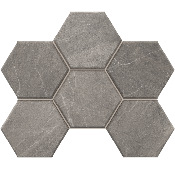 Купить Мозаика GB02 Гексагон 25x28,5x9 непол. в Самаре