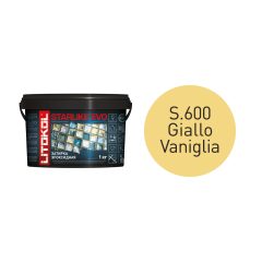 Купить STARLIKE EVO S.600 GIALLO VANIGLIA затир.смесь (1kg bucket) в Самаре