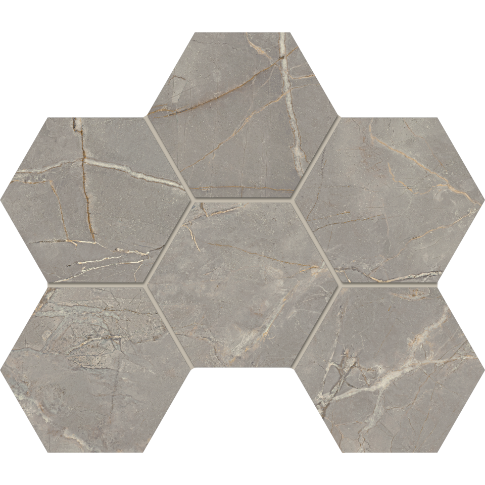 Купить Мозаика BR03 Гексагон 25x28,5 непол. в Самаре
