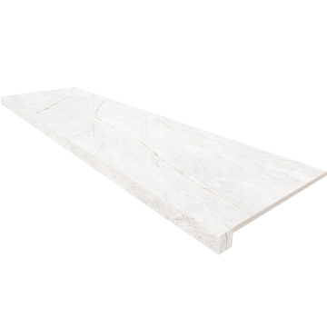 Купить Подоконник угловой NL00 33х120 непол. без бокового выступа (правый) в Нижнем Новгороде