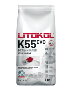 Купить LitoPlus K55-клеевая смесь 5kg Al.bag в Самаре