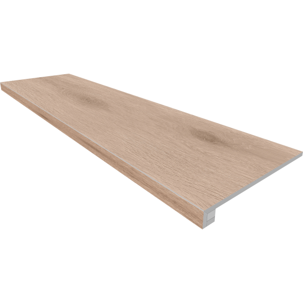 Купить Комплект (Ступень SI01 (33x120) непол. (прямоугол. бортик) без насечек + Подступенок (14,5x120)) в-1