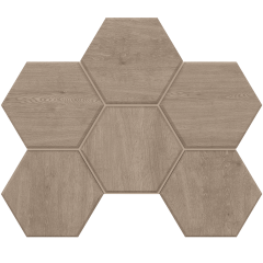 Купить Мозаика CW02 Гексагон 25x28,5x9 непол. в Самаре