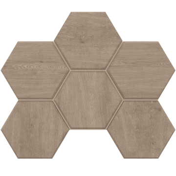 Купить Мозаика CW02 Гексагон 25x28,5x9 непол. в Самаре