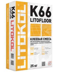 Купить LitoFloor K66-клеевая смесь 25kg bag в Самаре #2