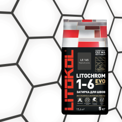 Купить LITOCHROM 1-6 EVO LE 145 черный уголь 5kg Al.bag в Самаре
