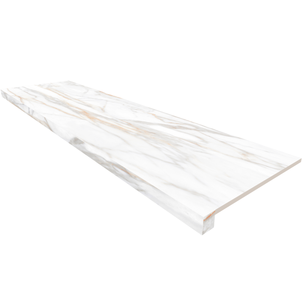 Купить Подоконник угловой SM02 33х120 полир. без бокового выступа (правый) в Москве-1