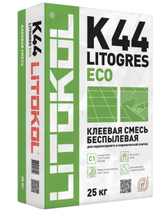 Купить Litogres К44 ECO- беспылевая клеевая смесь 25kg bag в Самаре