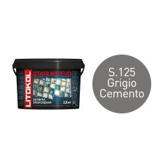 Купить STARLIKE EVO S.125 GRIGIO CEMENTO затир.смесь (2,5kg bucket) в Самаре #2