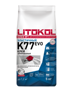 Купить SUPERFLEX K77 серый-клеевая смесь 5kg bag в Самаре