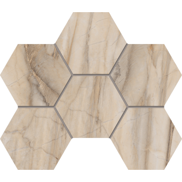 Купить Мозаика BR01 Гексагон 25x28,5x9 непол. в Самаре