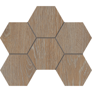 Купить Мозаика KW01 Гексагон 25x28,5x9 структур. в Самаре