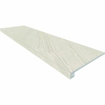 Купить Комплект (Ступень GB01 (33x120x9) непол. (прямоугол. бортик) без насечек + Подступенок (14,5x120x9)) в Самаре