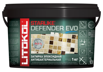 Купить STARLIKE Defender EVO S.235 CAFFE  эпоксидный состав  1,0 kg bucket в Самаре