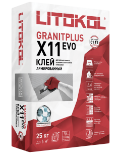 Купить LITOKOL X11 EVO GRANITPLUS (25kg bag) в Самаре