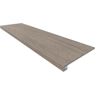 Купить Комплект (Ступень KW02 (33x120x9) структур. (прямоугол. бортик) без насечек + Подступенок (14,5x120x9)) в Самаре