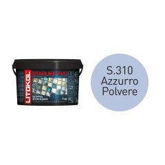 Купить STARLIKE EVO S.310 AZZURRO POLVERE затир.смесь (1kg bucket) в Самаре