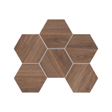 Купить Мозаика SI02 Гексагон 25x28,5x9 непол. в Самаре