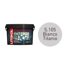 Купить STARLIKE EVO S.105 BIANCO TITANIO затир.смесь (2,5kg bucket) в Самаре #2